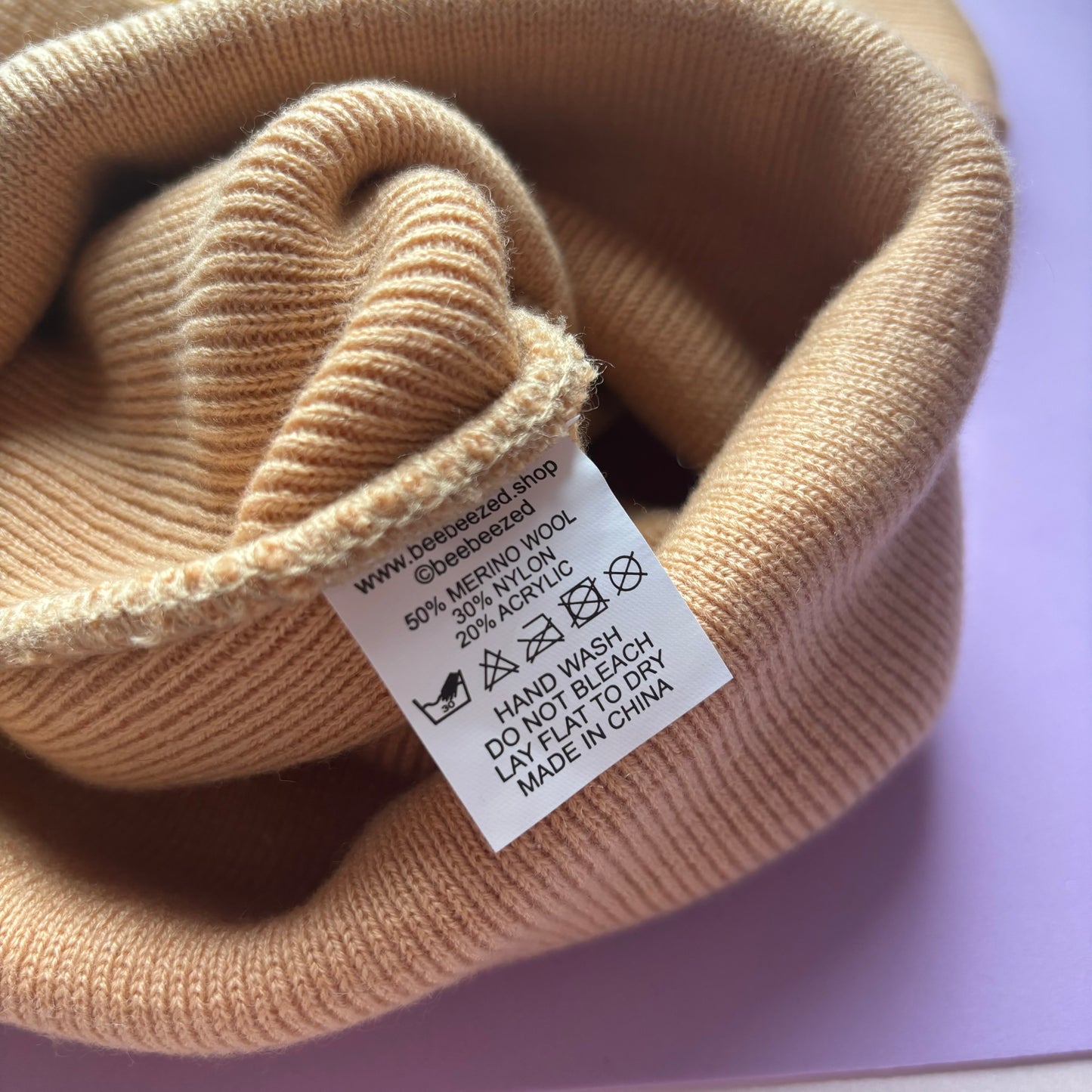 Sunflower Merino Wool Hat