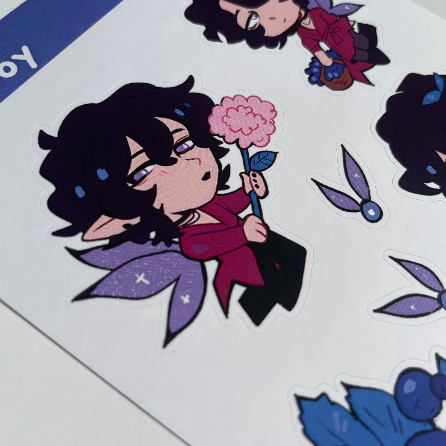 Fairy Boy Sticker Sheet