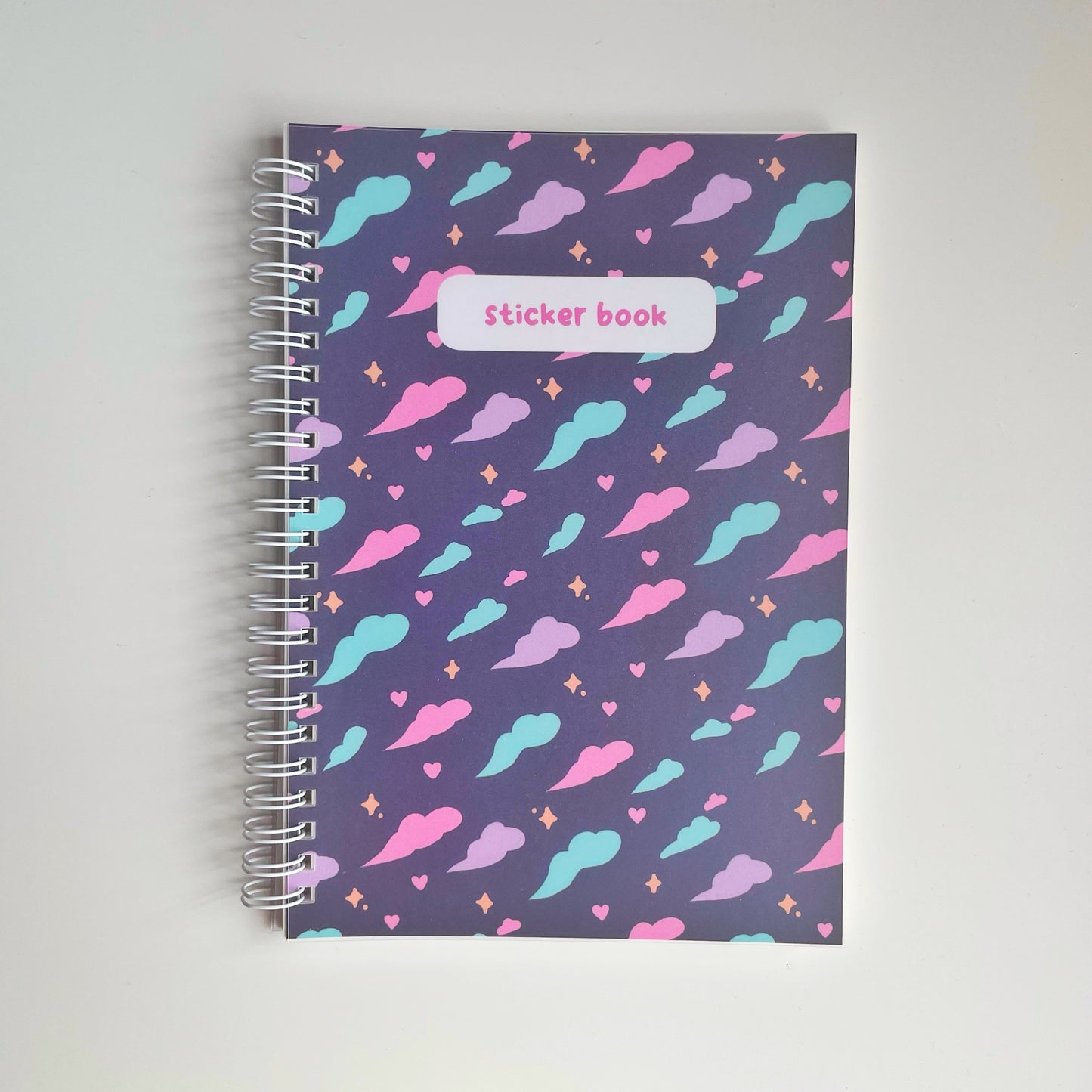 Night Cloud Sticker Collecting Book
