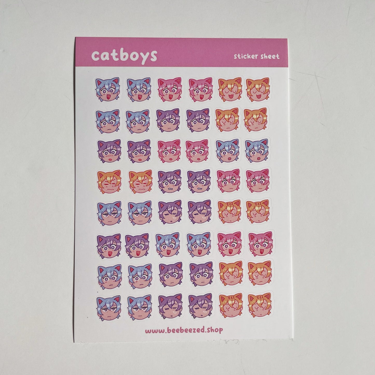 Catboy Sticker Sheets