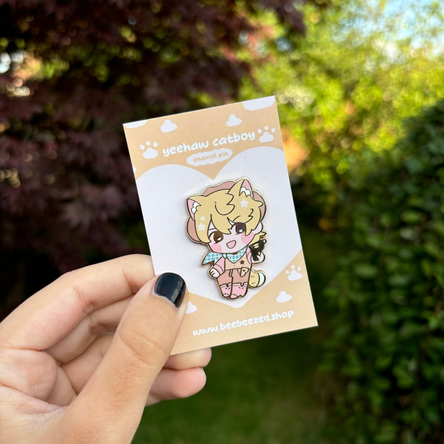 Cowboy Catboy Enamel Pin