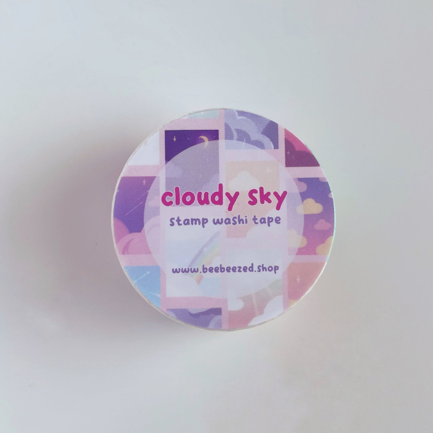 Cloudy Skies Stamp Washi Tape