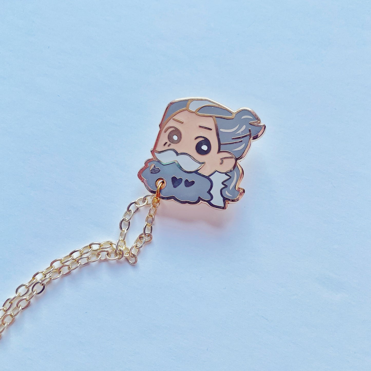 Gentlebeard Enamel Collar Pins
