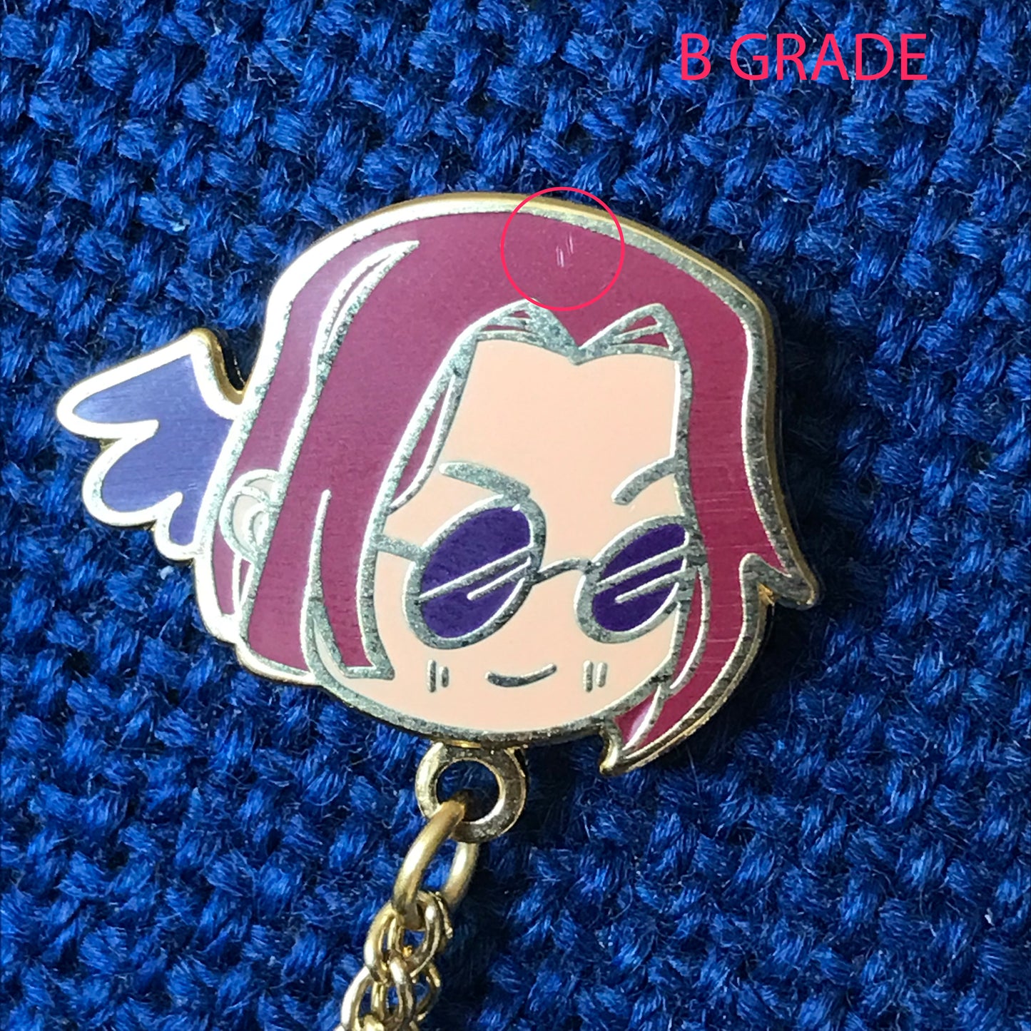 Good Omens Enamel Collar Pins