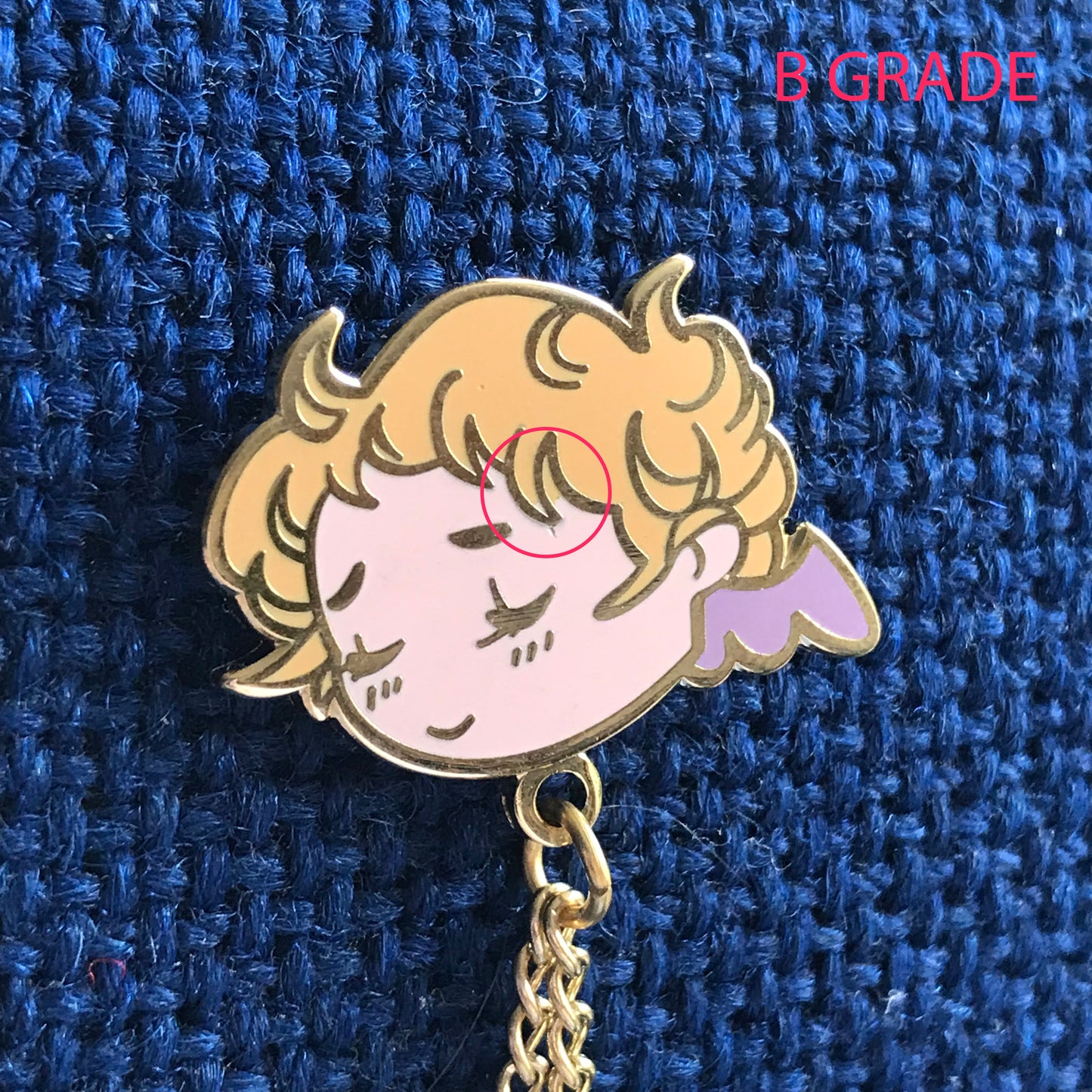 Good Omens Enamel Collar Pins