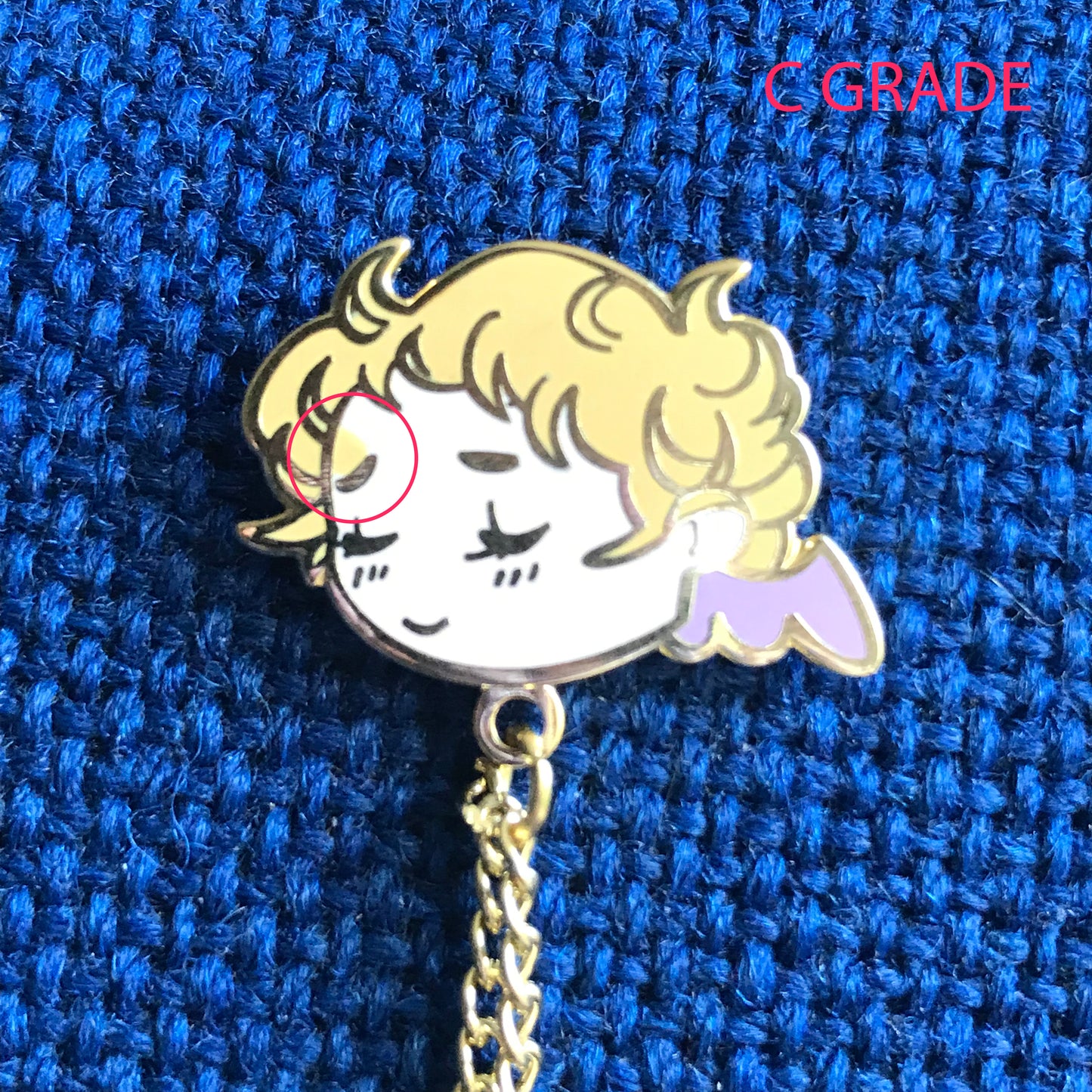 Good Omens Enamel Collar Pins