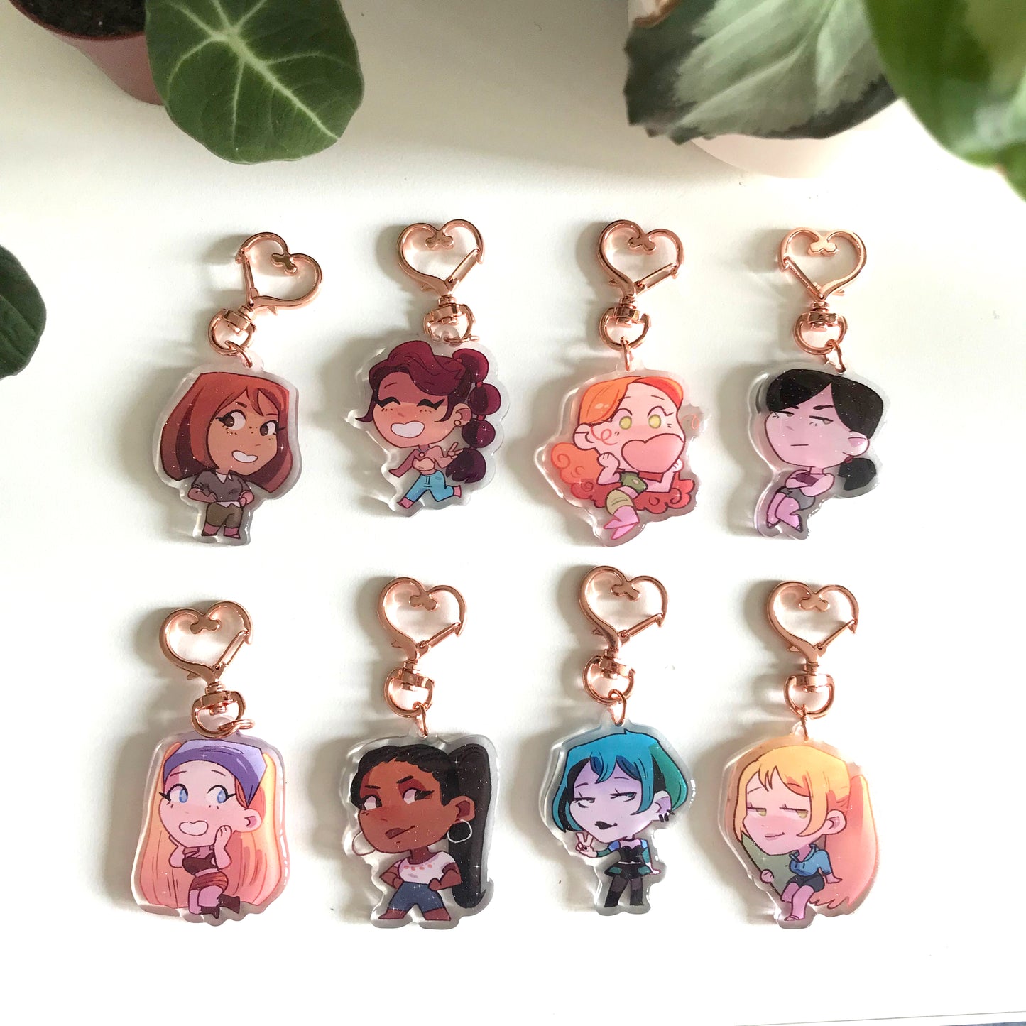 Total Drama Mini Charms