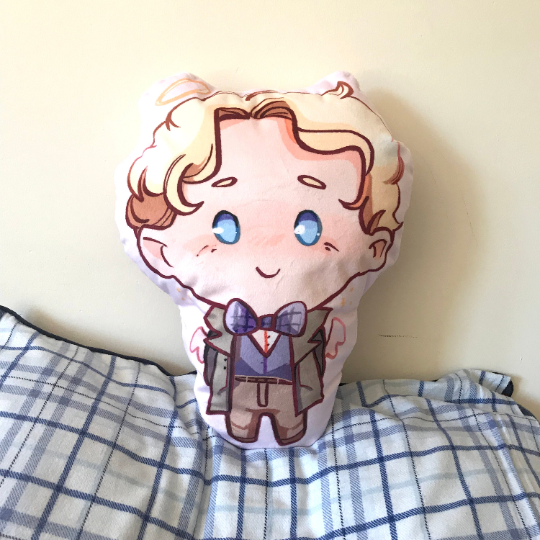 Good Omens Soft Plush Pillow