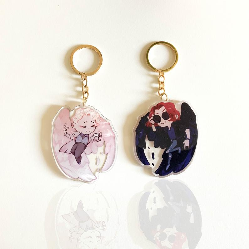 Good Omens Double Sided Charm