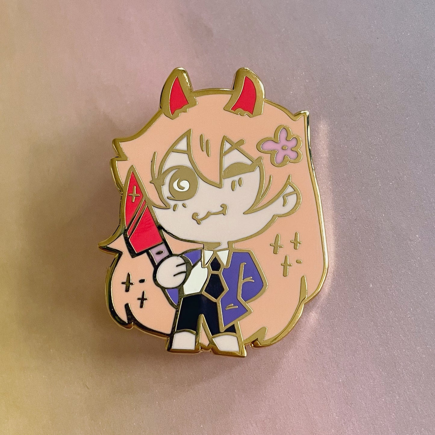 Power Enamel Pin