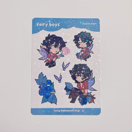 Fairy Boy Sticker Sheet
