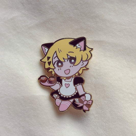 Maid Catboy Enamel Pin