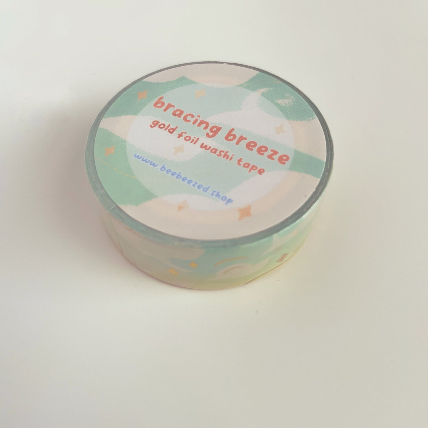 Bracing Breeze Gold Foil Washi Tape