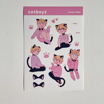 Catboy Sticker Sheets