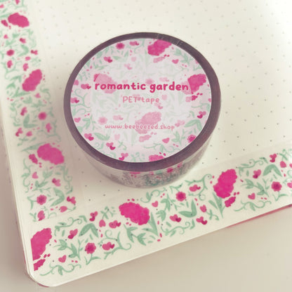 Romantic Garden Clear PET Tape