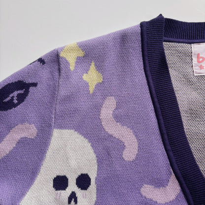 Raven and Skull Cardigan