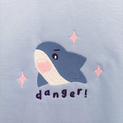 Shark Embroidered Tshirt