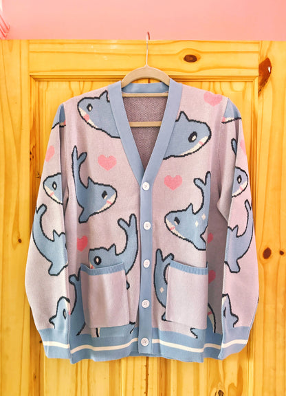 PREORDER — Shark Cardigan