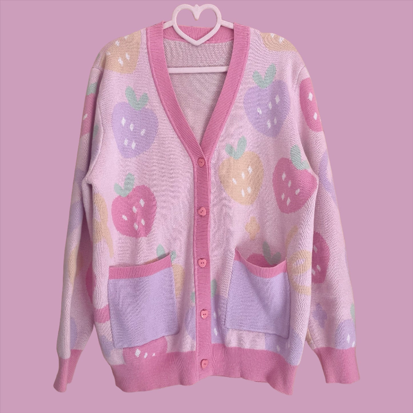 Strawberry Party Cardigan