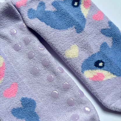 Fluffy Shark Socks