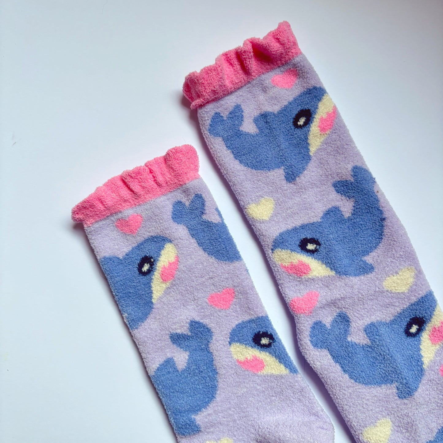 Fluffy Shark Socks