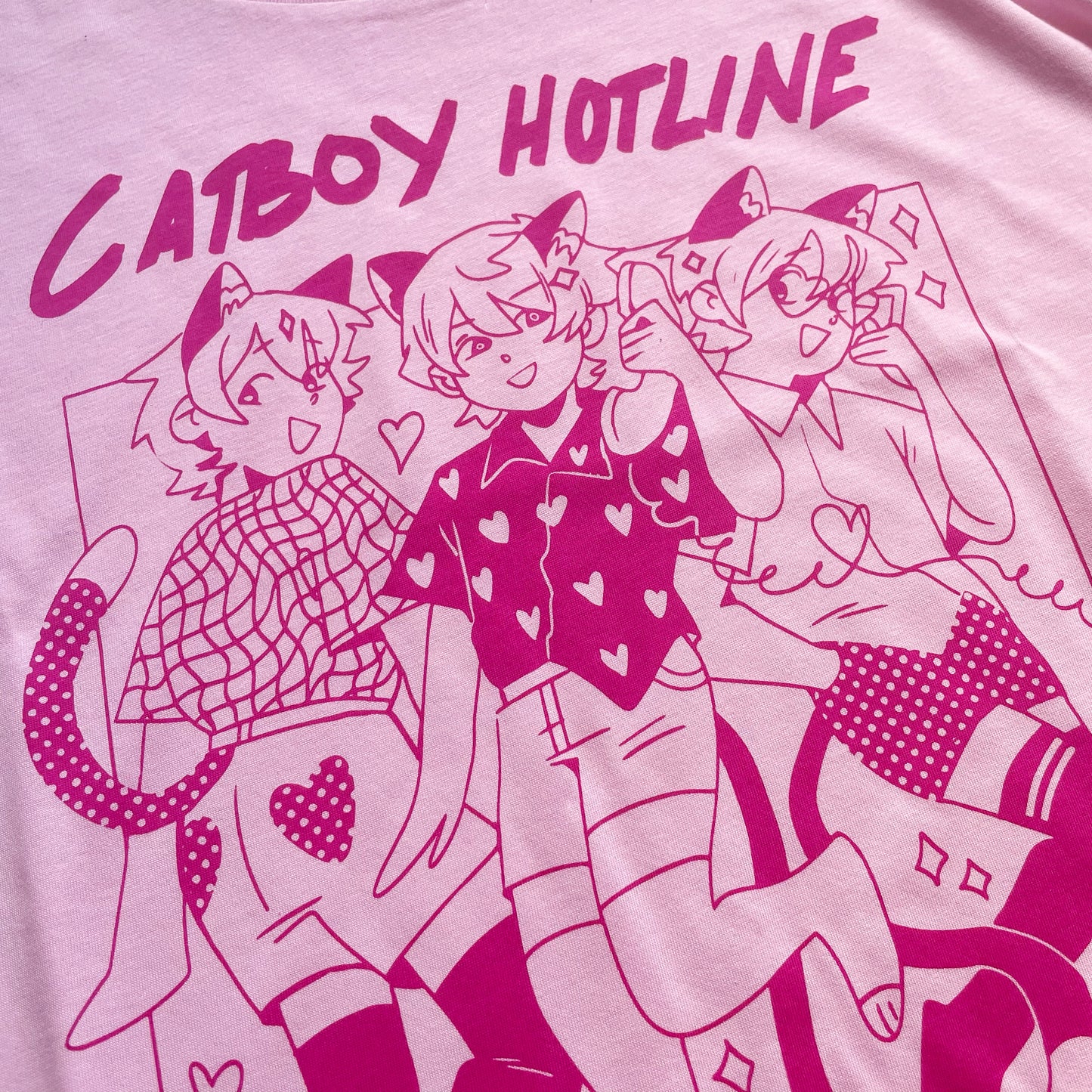 Catboy Hotline Tee