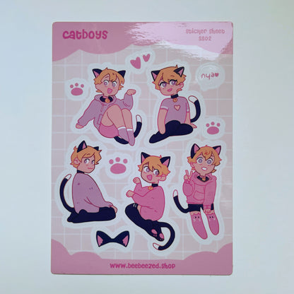 Catboy Sticker Sheets