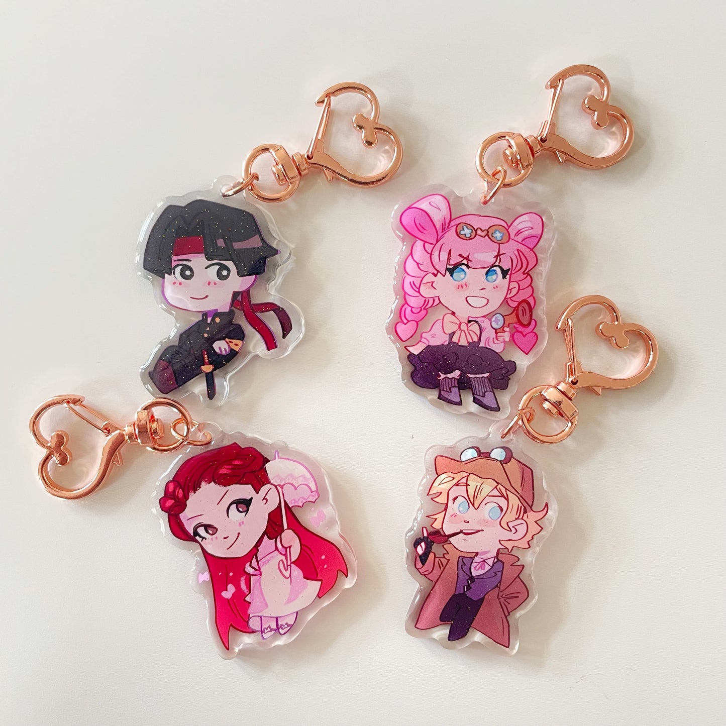 Ace Attorney Mini Charms