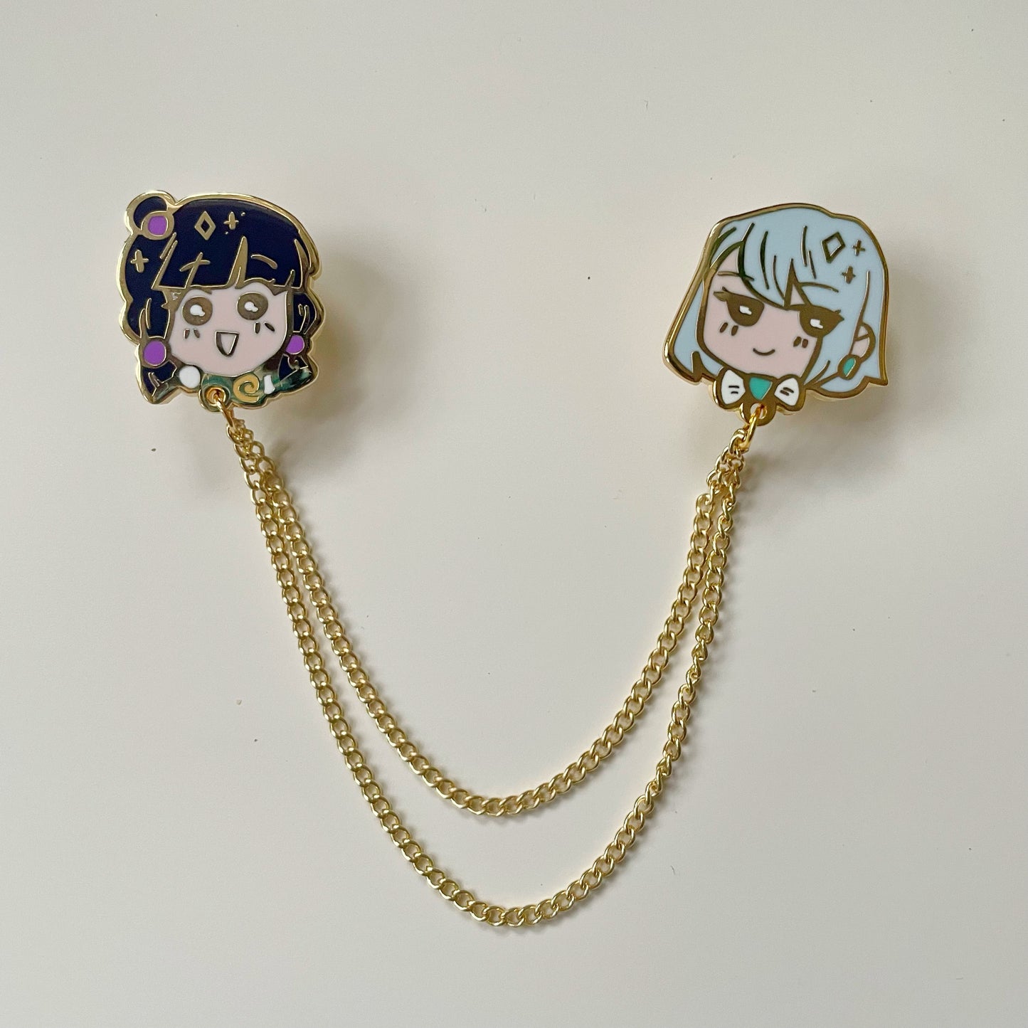 Franmaya Enamel Collar Pins